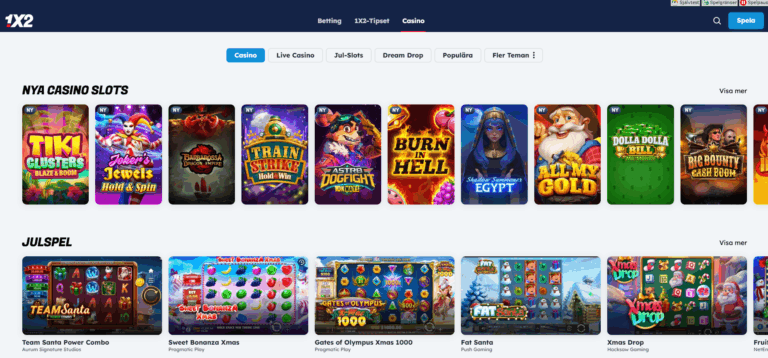 1x2 casino