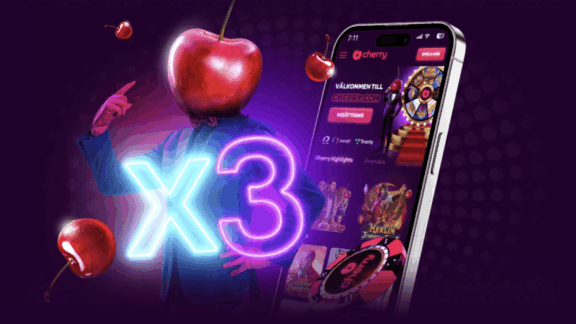 Cherry Casino får egen licens med ny bonus