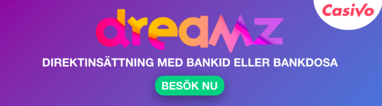 Dreamz casino utan jobbig registrering