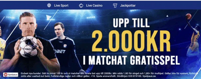 DBET lanserar välkomstbonus för betting