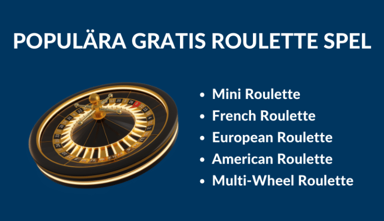 GRATIS ROULETTE SPEL