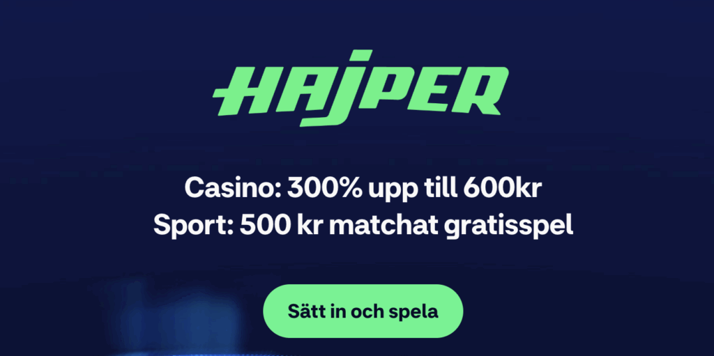 Hajper casino och betting