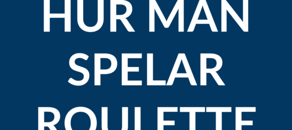 Roulette Instruktioner