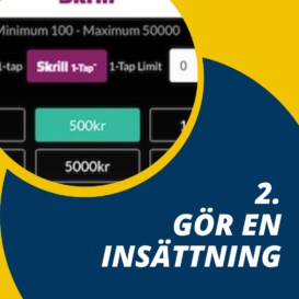 Skrill betalning casino steg 2