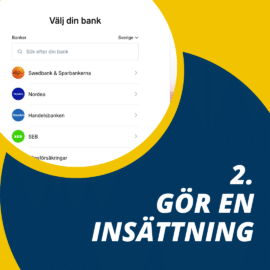 Gör en insättning