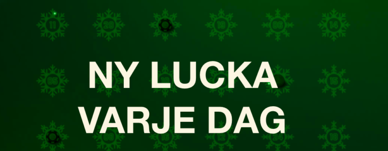 UNIBET julkalender advent casivo se