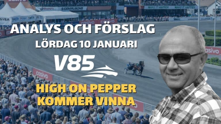V85 Tips lördag 10/1