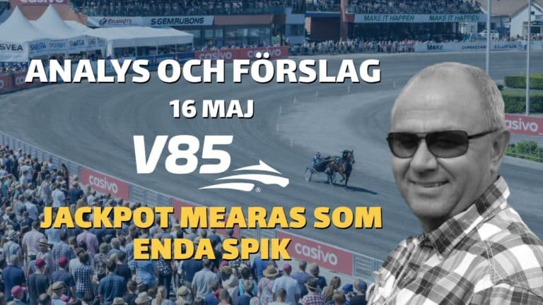 V85 Tips Lördag 16 Maj