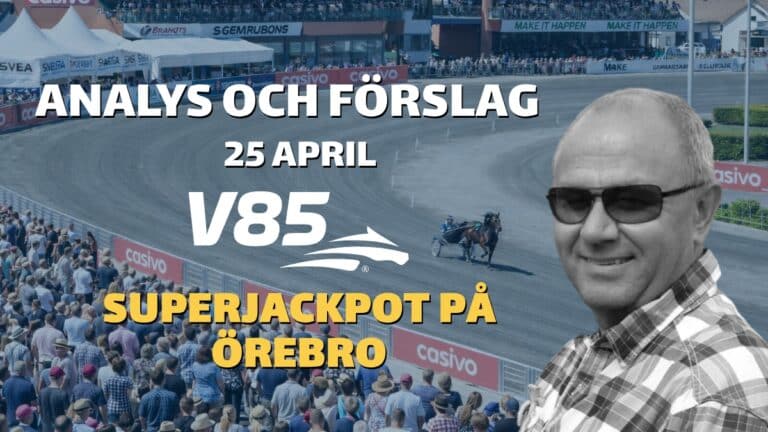 V85 Tips lördag 25 april