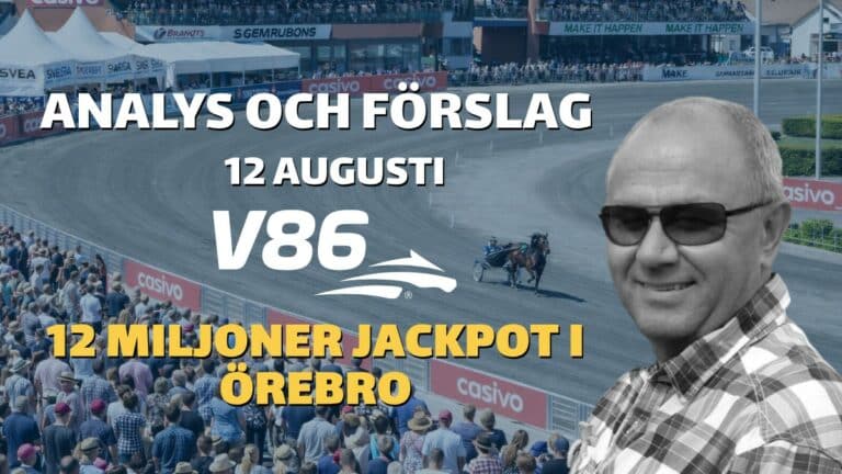 V86-tips onsdag 12 augusti