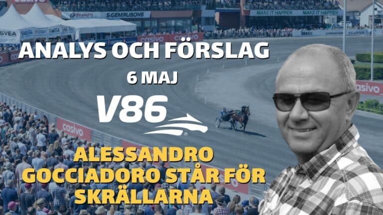 V86 tips onsdag 6 Maj