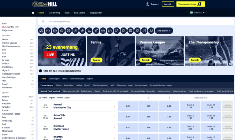 William hill sportsbook