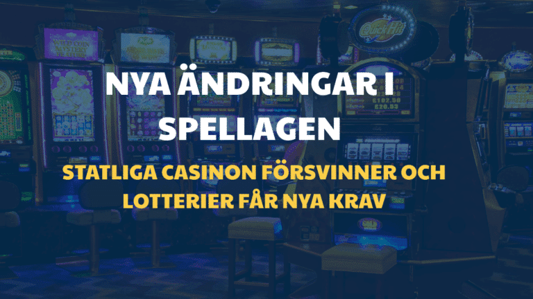 Nya ändringar i spellagen träder i kraft 1 januari 2026