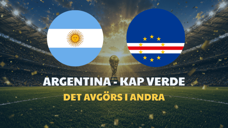 Argentina – Kap Verde: Speltips & Odds VM 2026