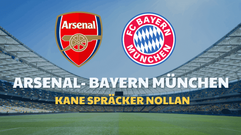 Speltips Arsenal – Bayern München