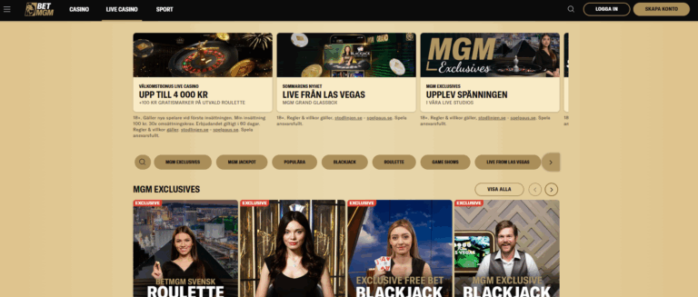 betmgm sverige hemsida