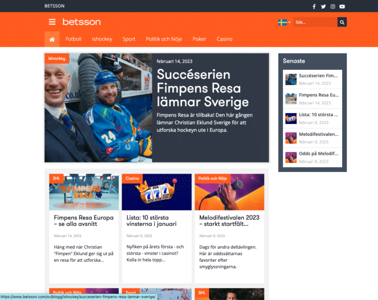 betsson blogg