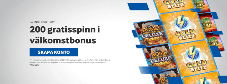 betway välkomstbonus