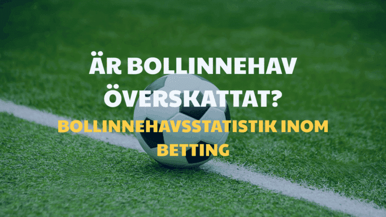Är bollinnehav överskattat?