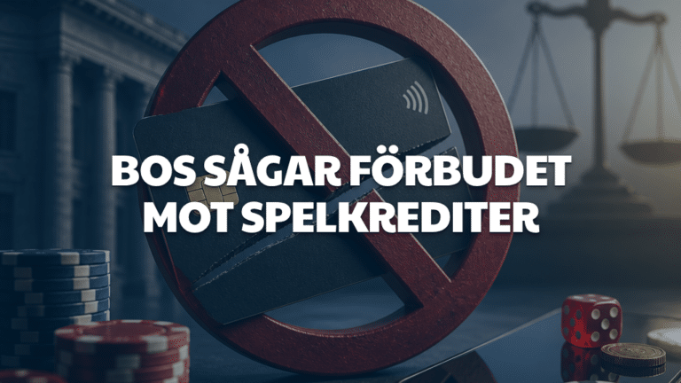 BOS sågar förbudet mot spelkrediter