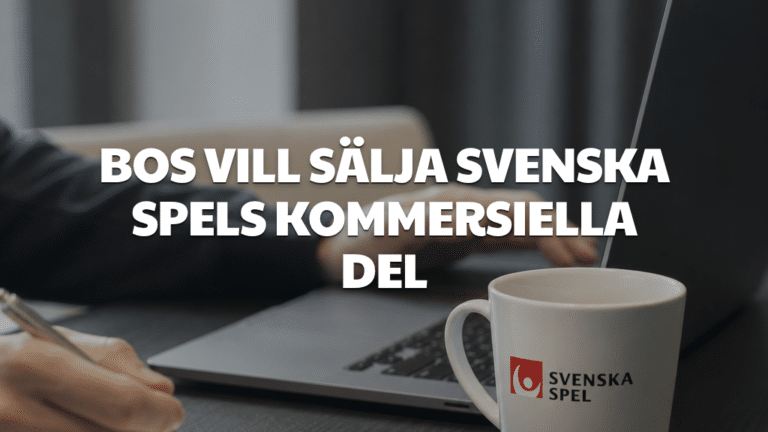 BOS vill sälja Svenska Spels kommersiella del