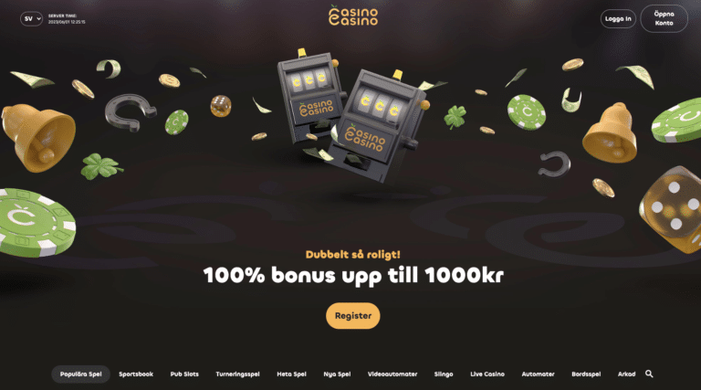 casinocasino välkomstbonus