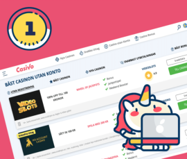 Välj ett casino utan konto
