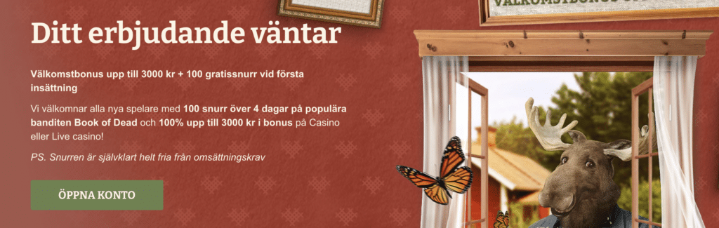 Bonus väntar Casinostugan