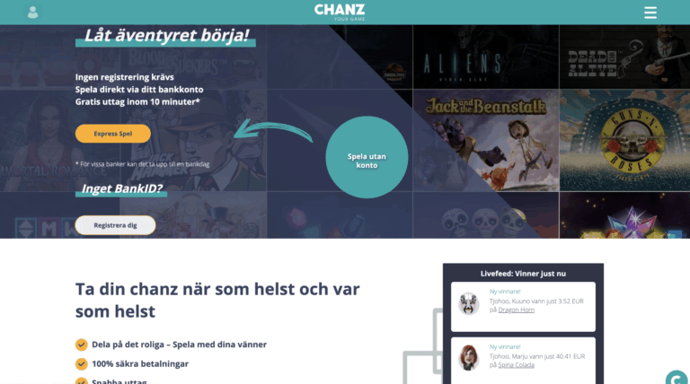 chanz-casino-startsida