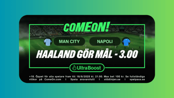 BonusBoost hos ComeOn