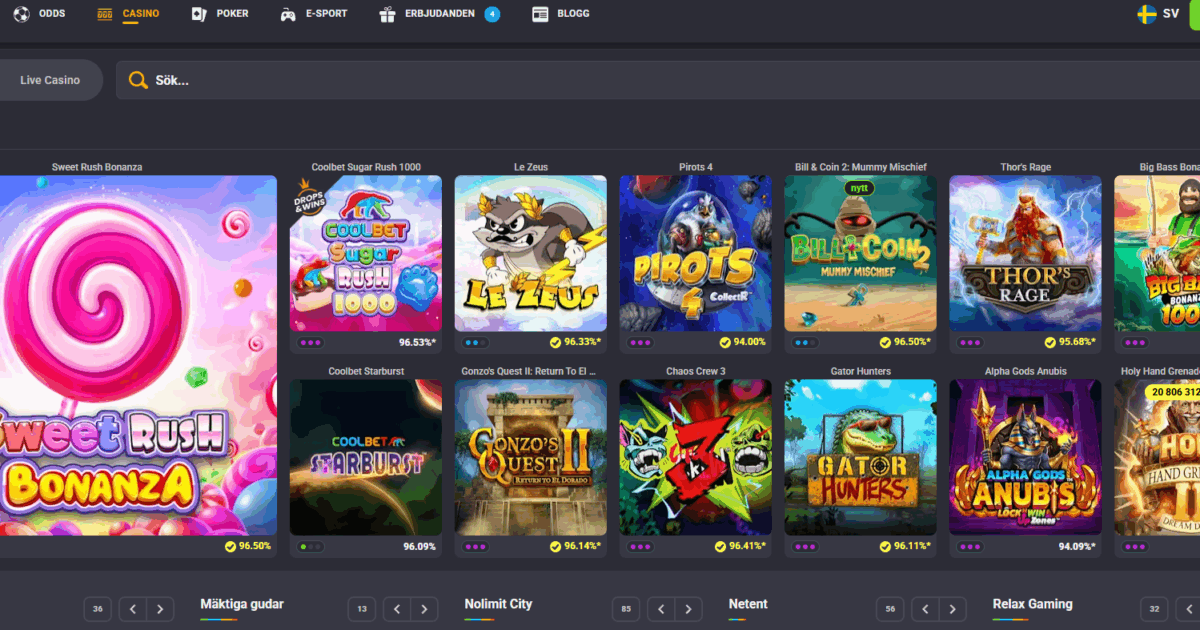 Coolbet Casino Hjemmeside