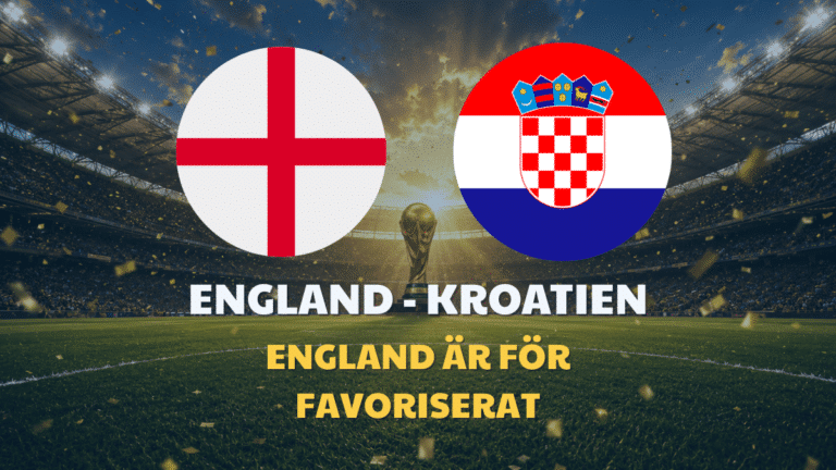 England – Kroatien: Speltips & Odds VM 2026