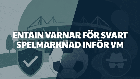 Entain varnar för svart spelmarknad inför VM