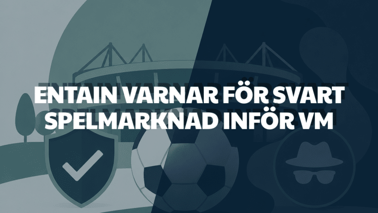 Entain varnar för svart spelmarknad inför VM