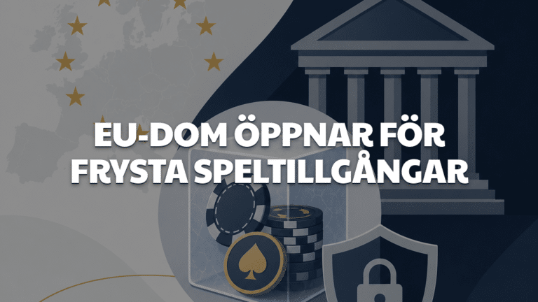 EU-dom öppnar för frysta speltillgångar