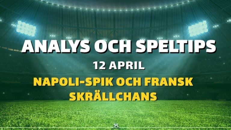 Europatipset tips 12/4