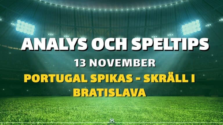 Europatipset tips 13/11