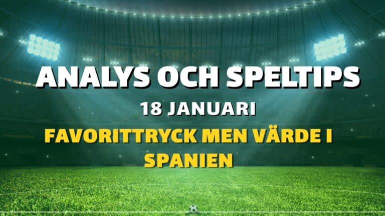 Europatipset tips 18/01