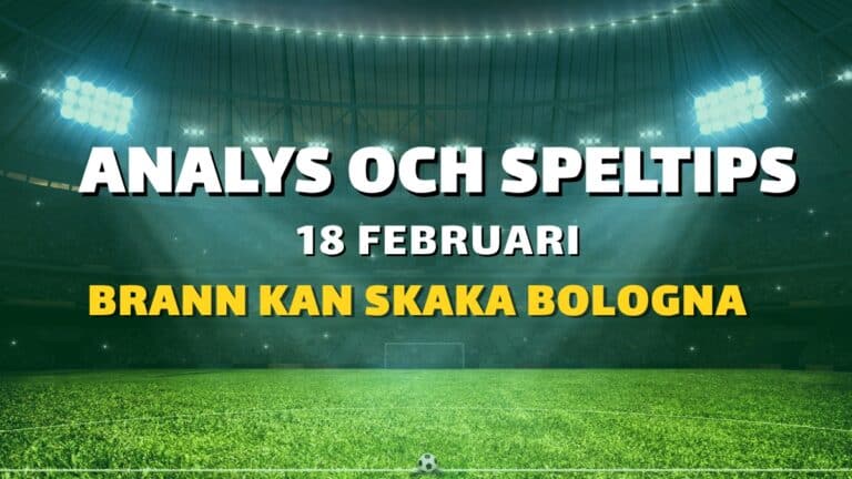 Europatipset tips 18/2 – Brann kan skaka Bologna