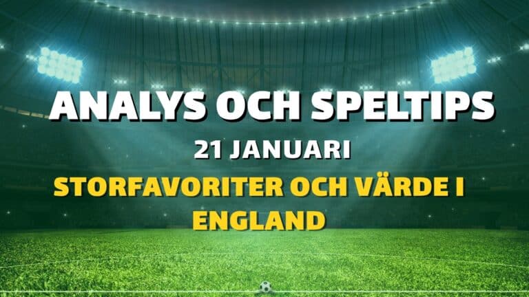 Europatipset tips 21/01