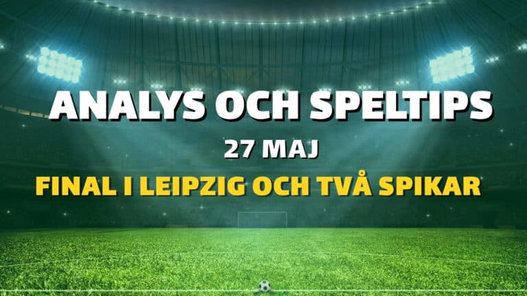 Europatipset tips 27/5