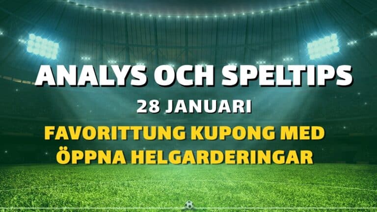 Europatipset tips 28/01