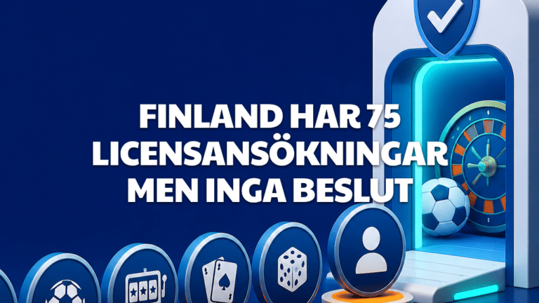 Finland har 75 licensansökningar men inga beslut