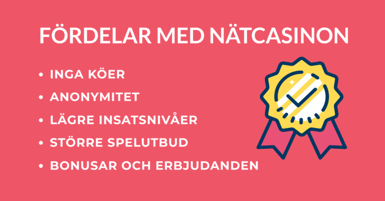 fördelar nätcasinon