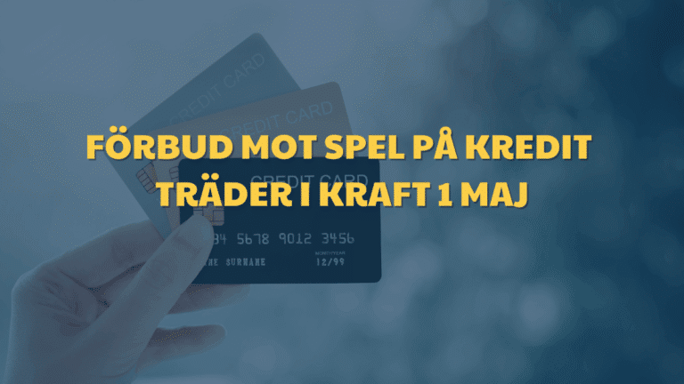 Riksdagen skärper kreditförbudet för spel