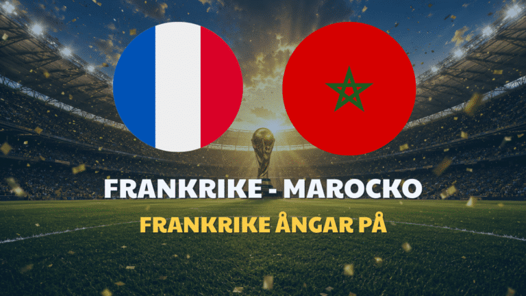 Frankrike – Marocko: Speltips & Odds VM 2026