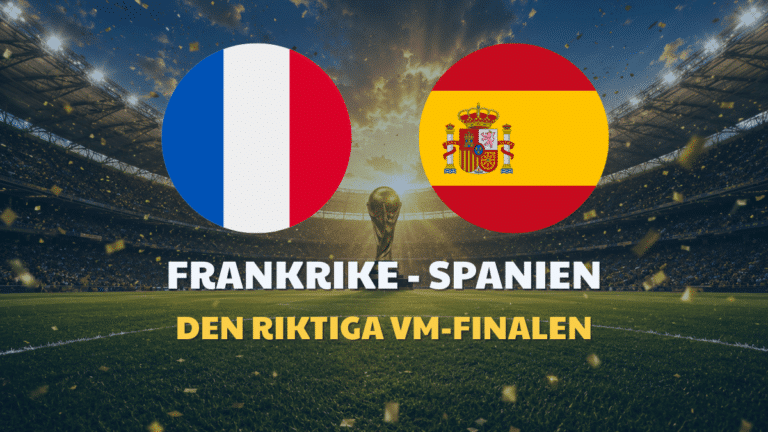 Frankrike – Spanien: Odds & Speltips (Semifinal)