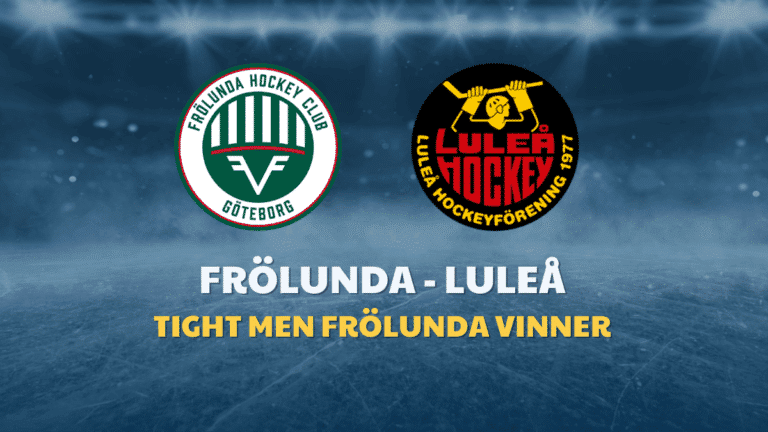 Frölunda – Luleå 23/3