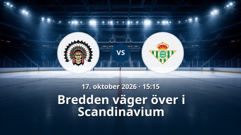 Frölunda – Skellefteå: Bredden väger över i Scandinavium