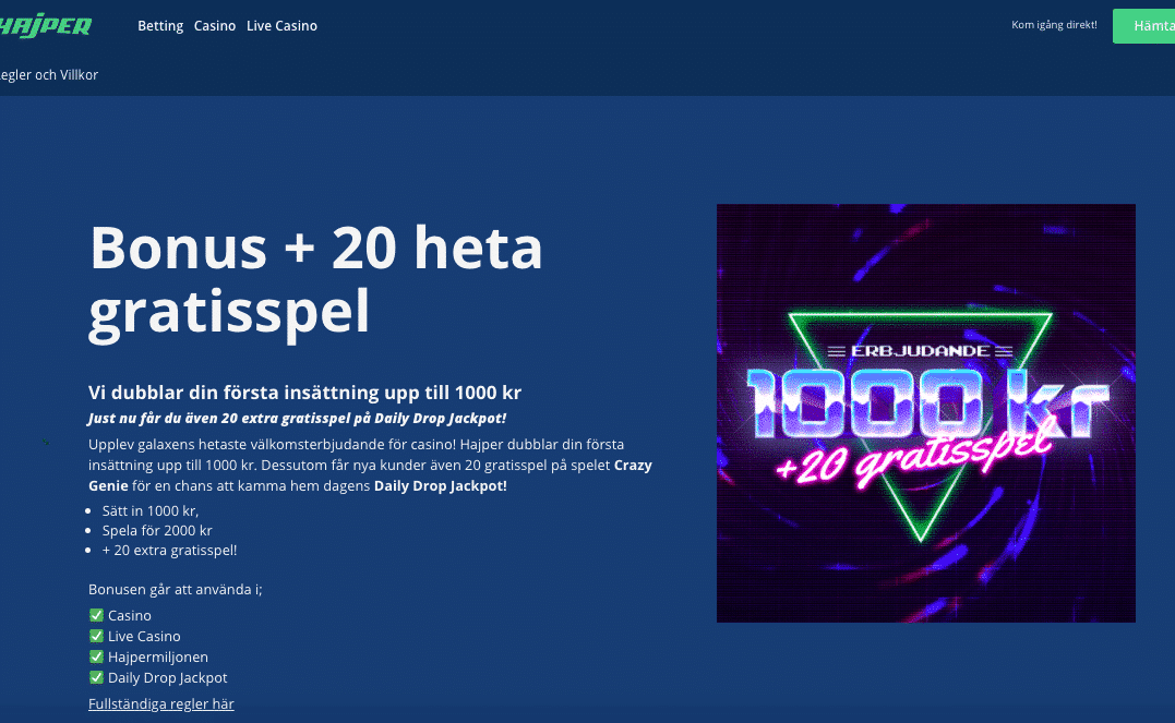 Casino Erbjudande Casino Erbjudande